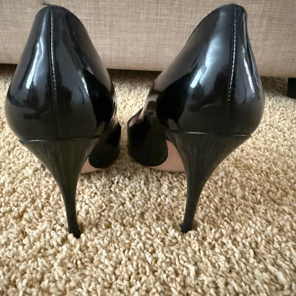 Kate Spade Black Patent Leather Heels - Picture 5 of 7